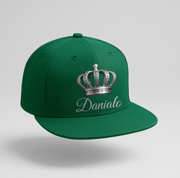 Green Crown Logo Cap - Image 2