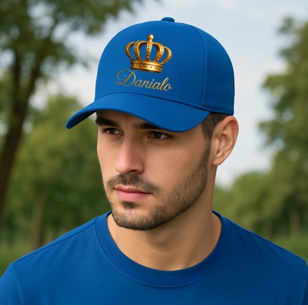 Blue Golden Crown