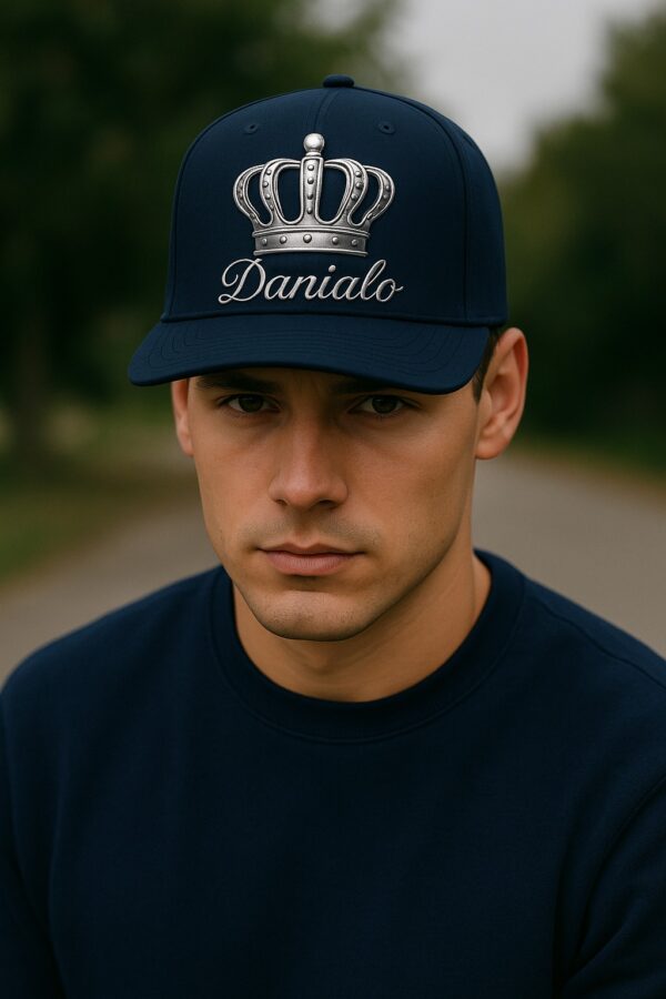 Blue Crown logo Cap