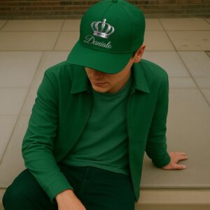 Green Crown Logo Cap