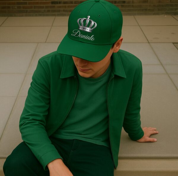 Green Crown Logo Cap