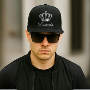 Black Crown logo Cap