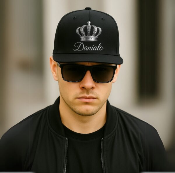 Black Crown logo Cap