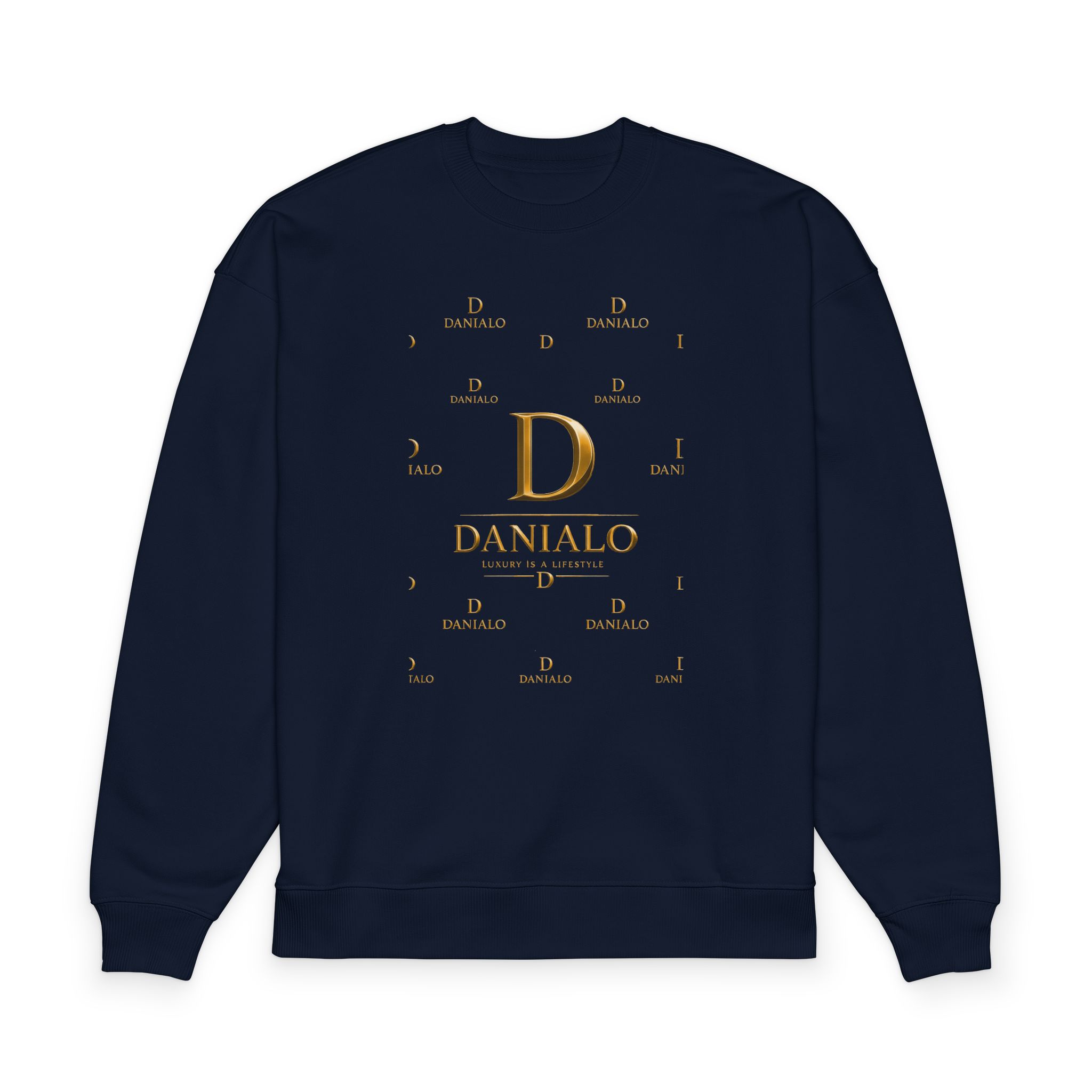 Danialo Premium Men's Organic Sweatshirt - Image 3