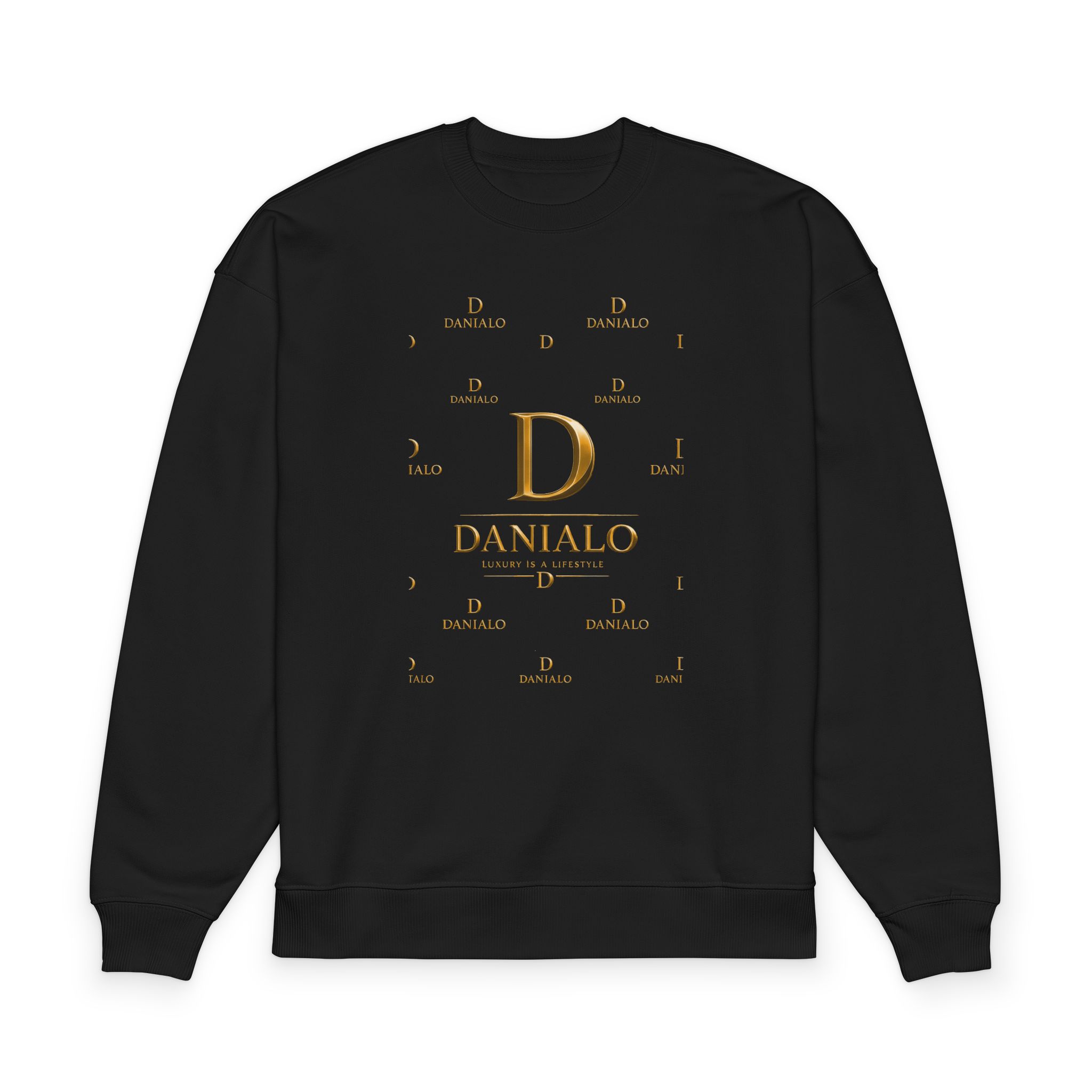 Danialo Premium Men's Organic Sweatshirt - Image 2