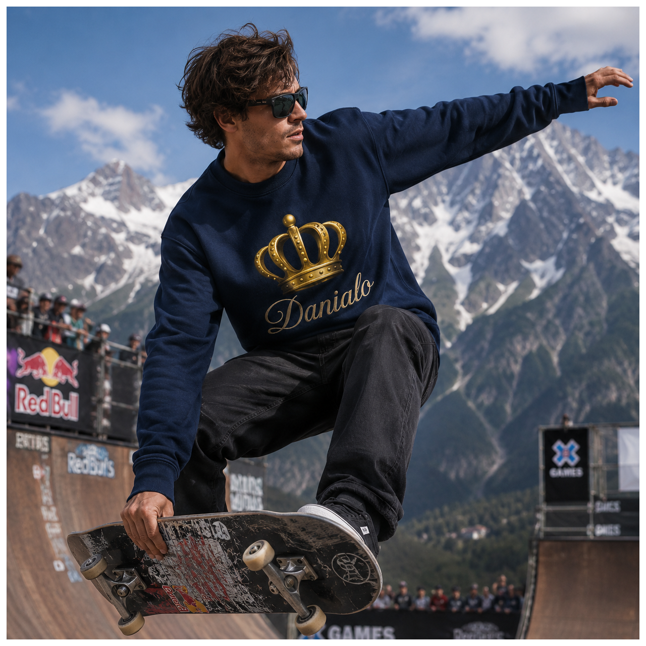 Danialo Premium Men's Organic Sweatshirt
