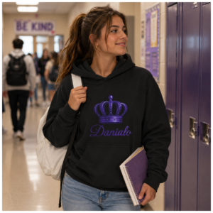 Danialo Girls Hooded Sweatshirt