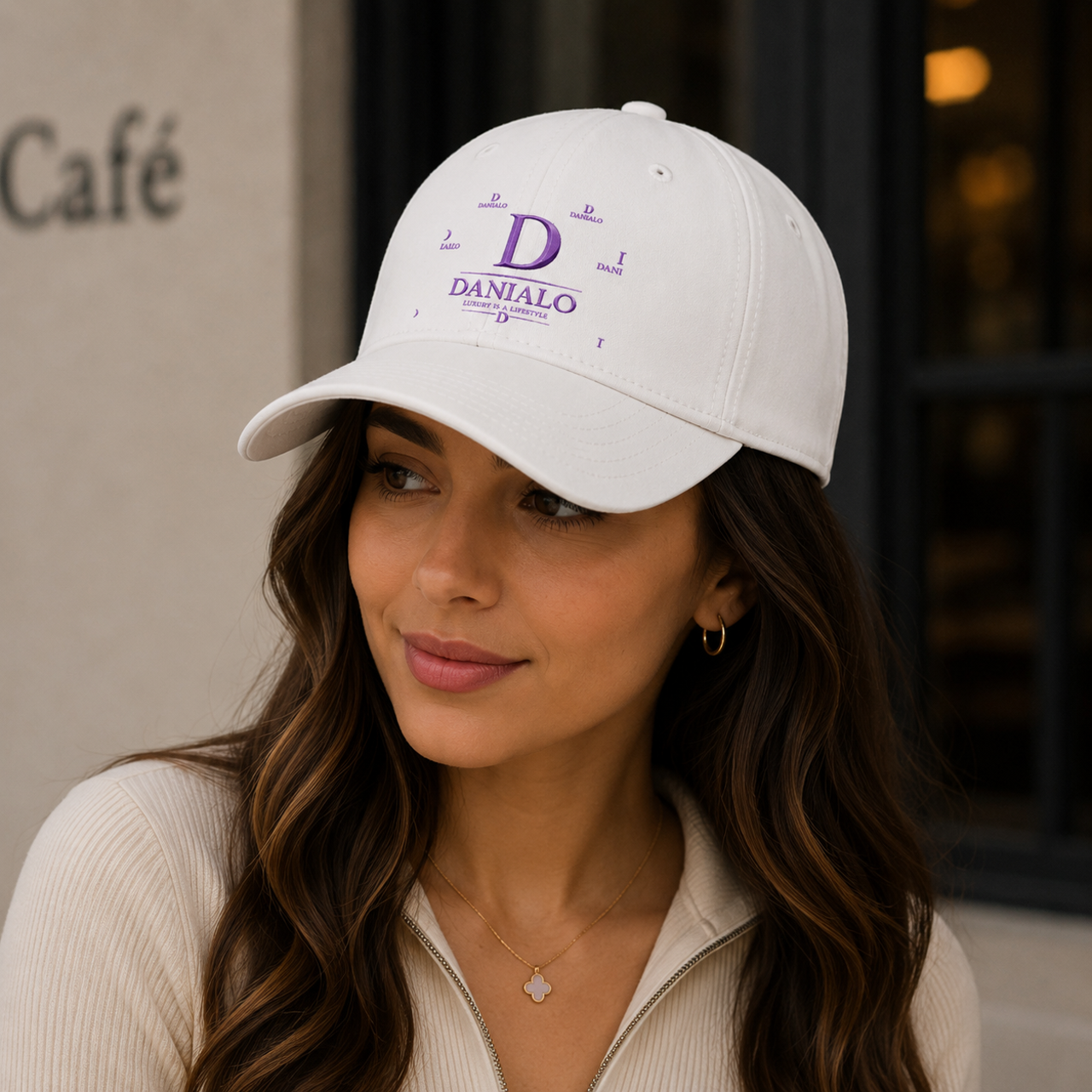 Danialo' Luxurio Women's Baseball Cap