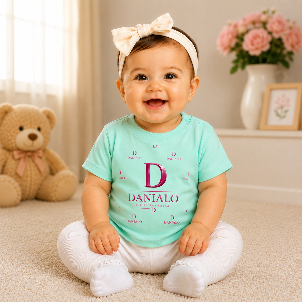 Danialo Luxurio Baby Girls T-Shirt
