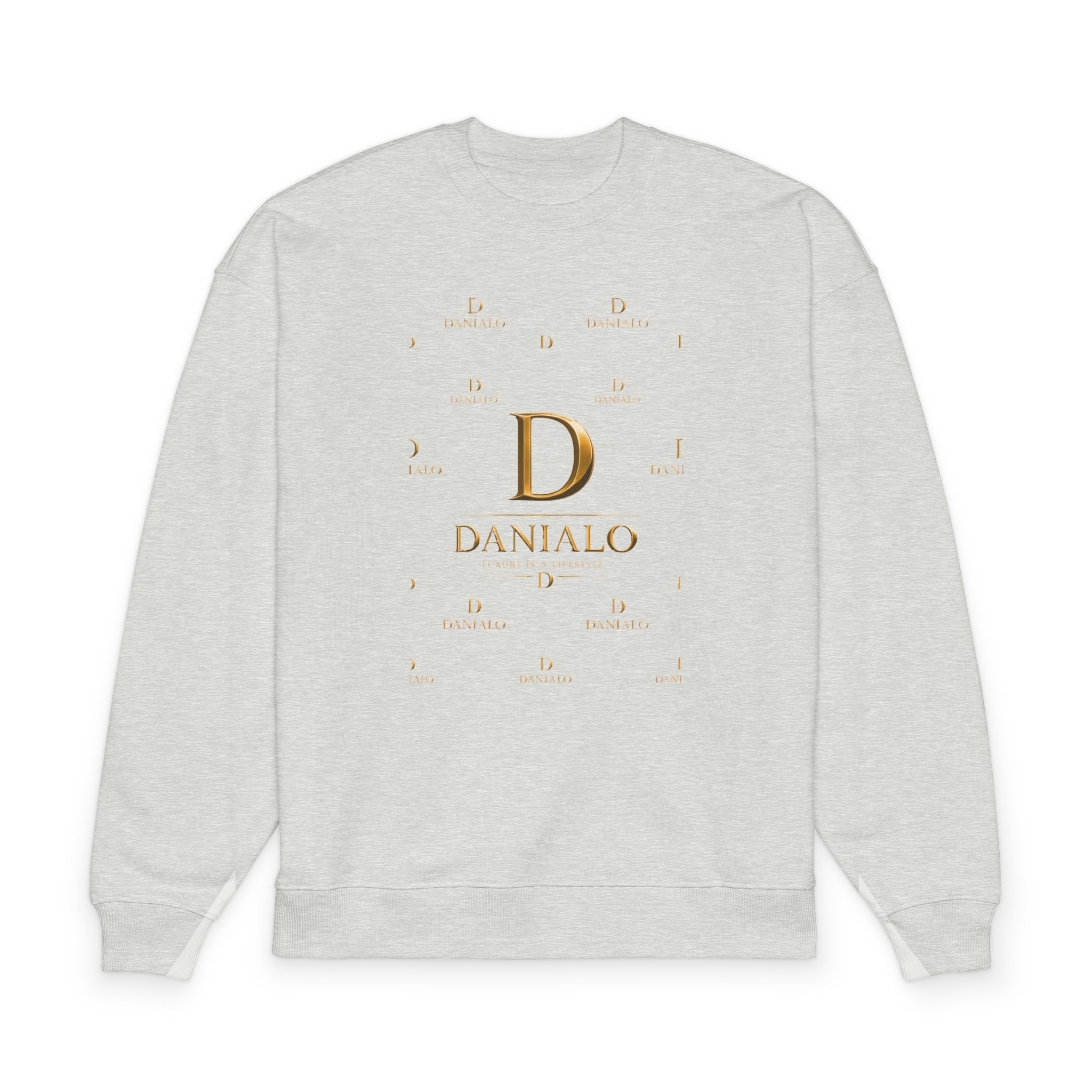 Danialo Premium Men's Organic Sweatshirt - Image 4