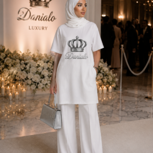Danialo Elegenti Cotton T-Shirt Dress