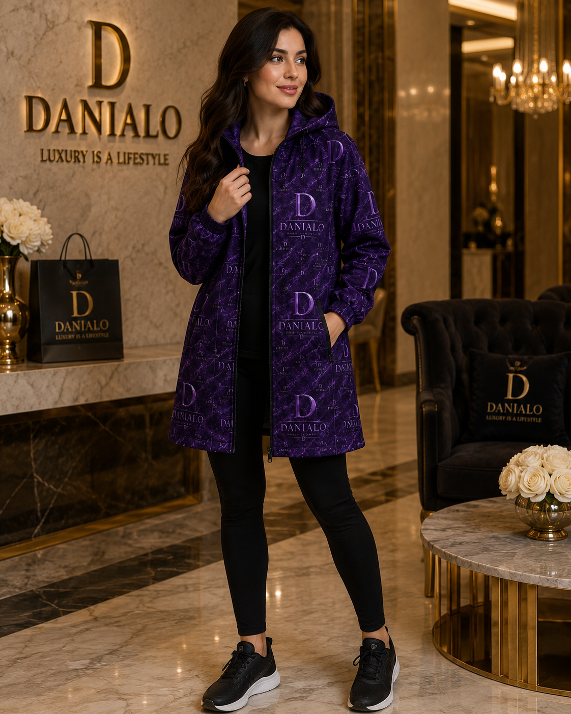 Danialo Luxurio Women's Stylish Jacket