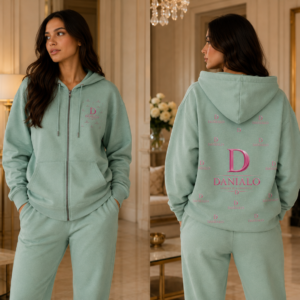Danialo Luxurio Women's Zipped Hoodie