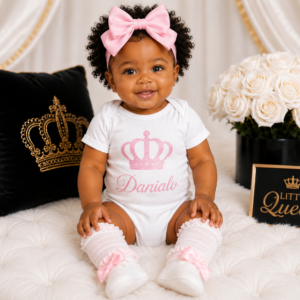 Danialo Luxurio Girls Organic Cotton Baby Bodysuit