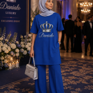 Danialo Elegenti Cotton T-Shirt Dress