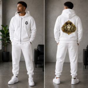 Danialo Luxurio Men's Zipped Street Wear Hoodie