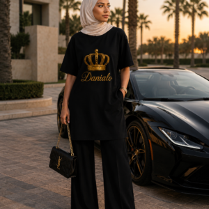 Danialo Elegenti Cotton T-Shirt Dress