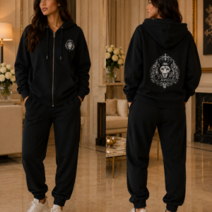 Danialo Luxurio Women's  Zipped Hoodie