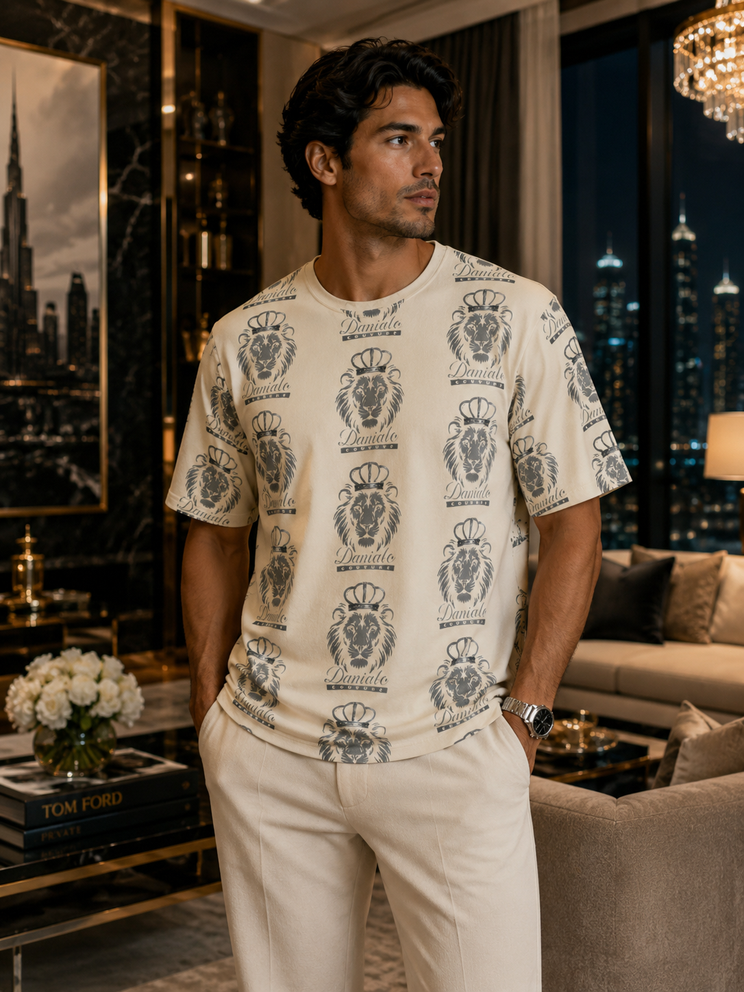Danialo Luxurio Men's Vineto T-Shirt