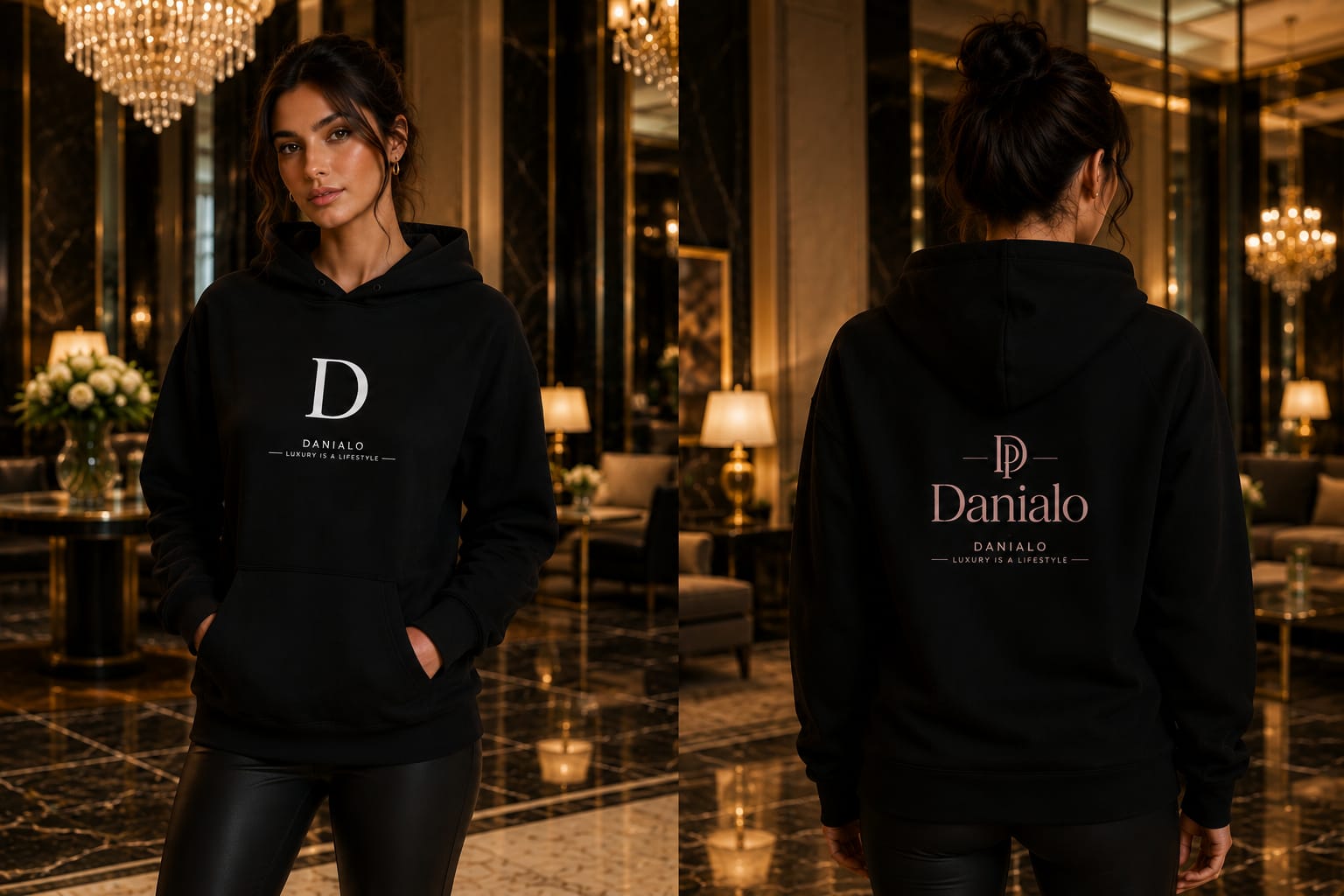 Danialo Women's Life Style Edition Super Heavy Weight Hoodie