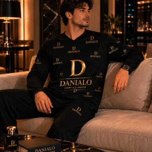 Danialo Luxurio Men's Lounge Top