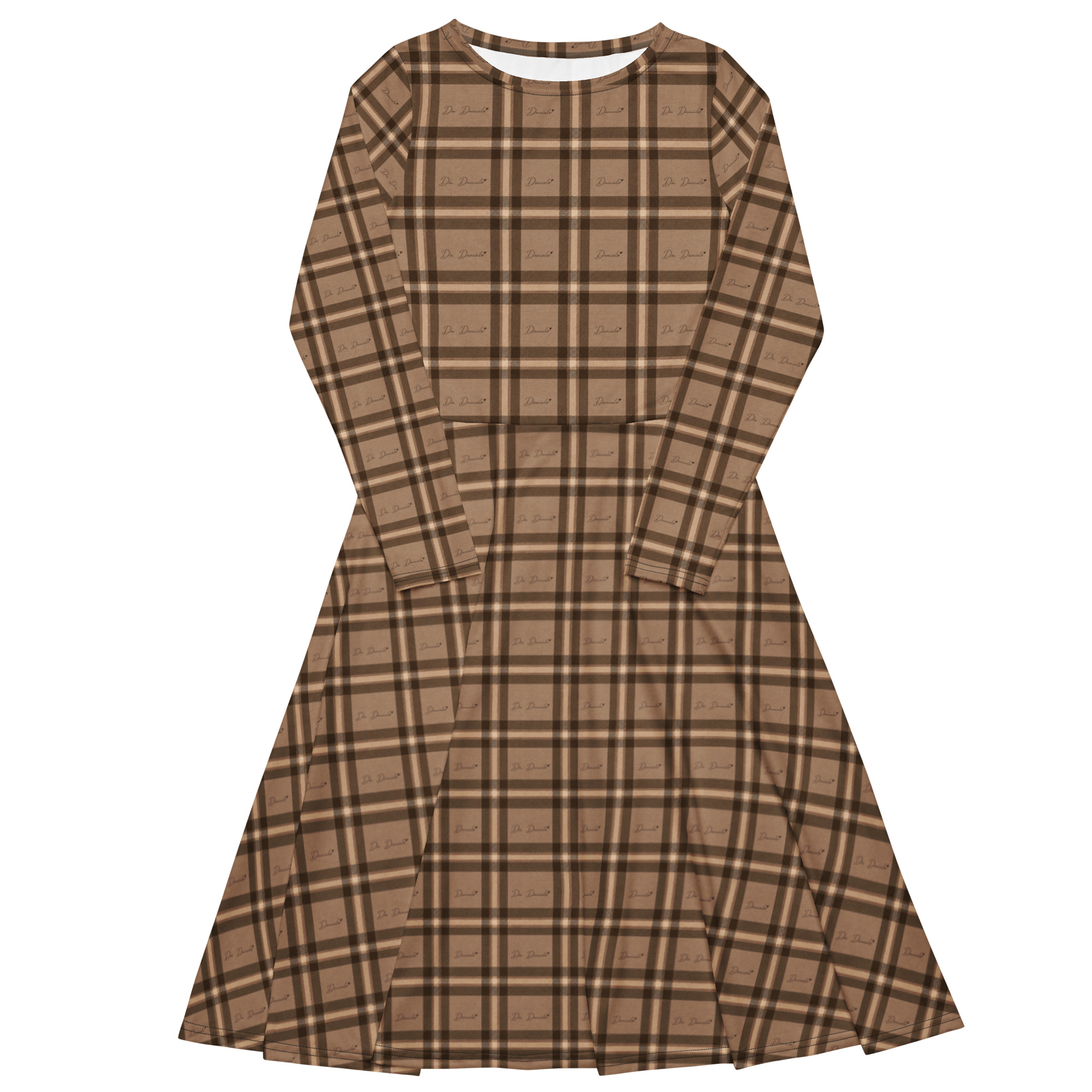 Danialo Luxurio Women's All Seasons Long Sleeve Midi Dress - Image 2