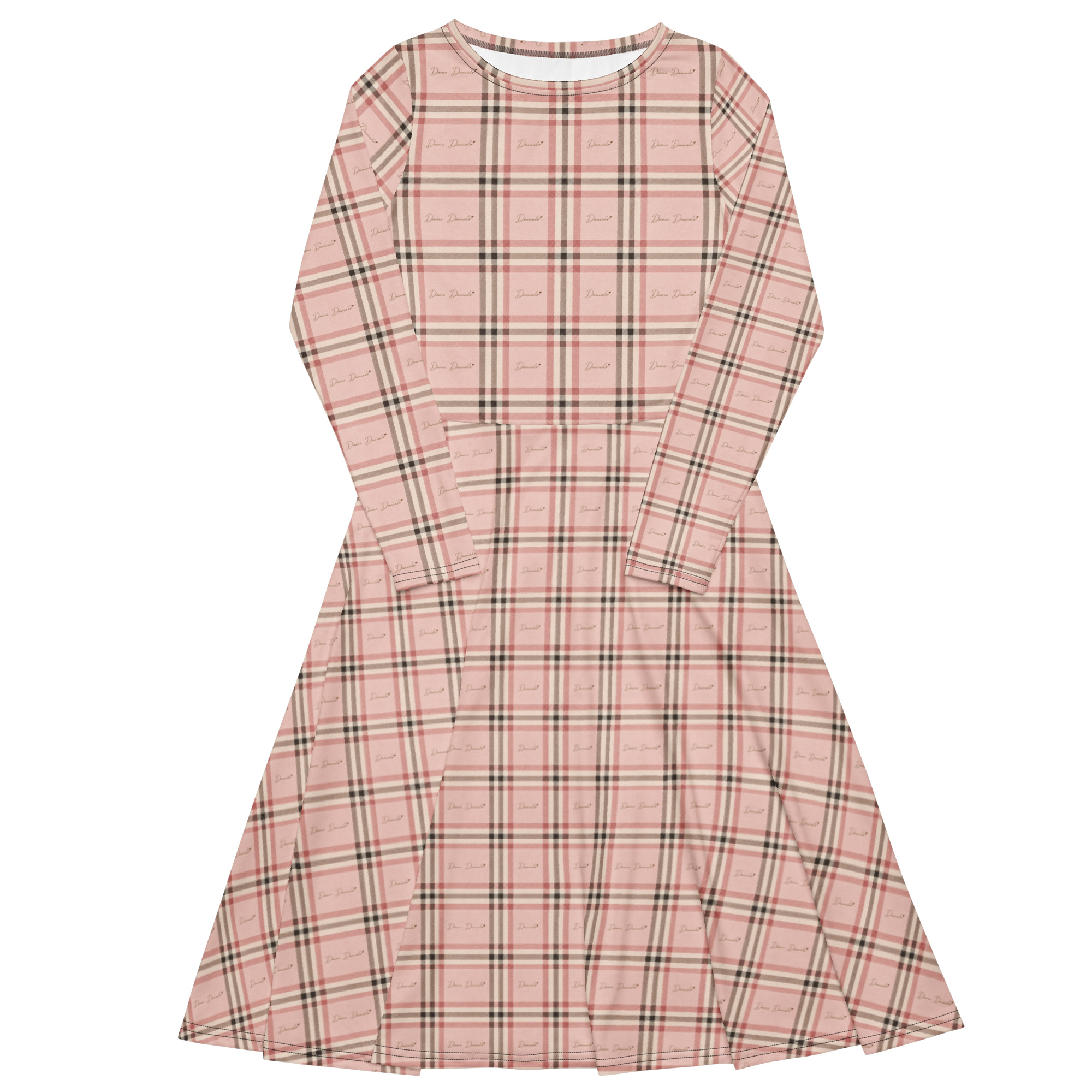 Danialo Luxurio Women's All Seasons Long Sleeve Midi Dress - Image 2
