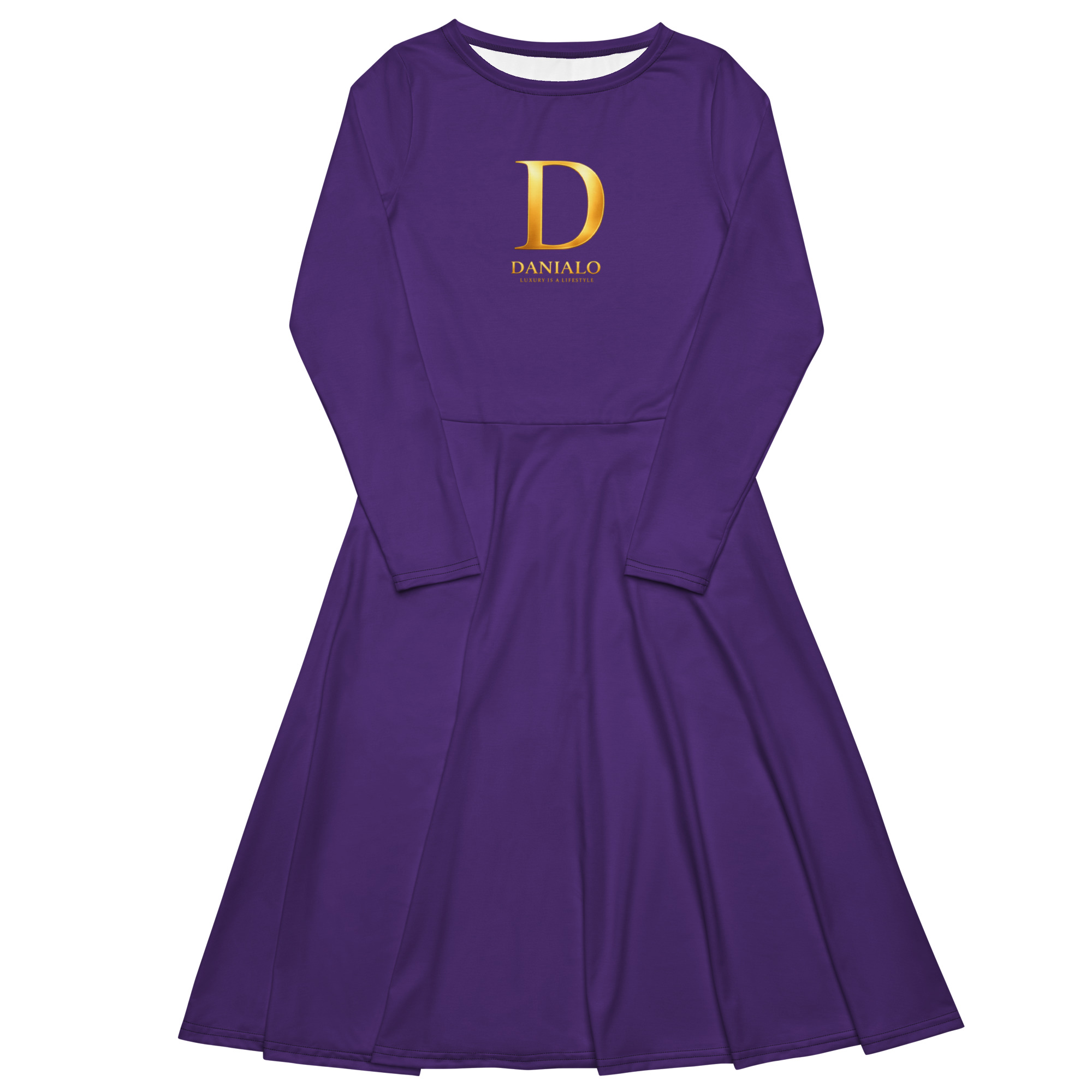 Danialo Luxurio Women's Long Sleeve Midi Dress - Image 2