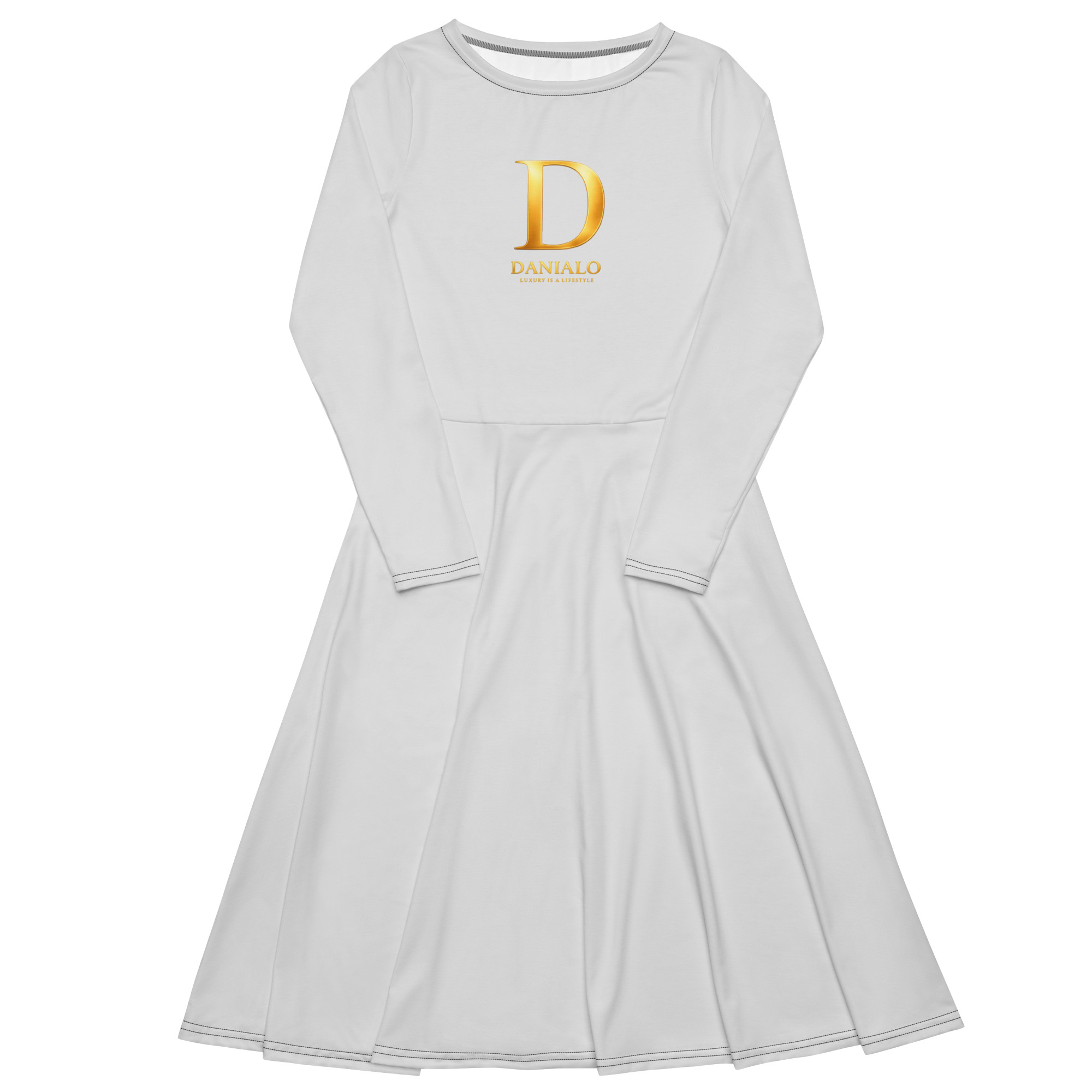Danialo Luxurio Women's Long Sleeve Midi Dress - Image 2