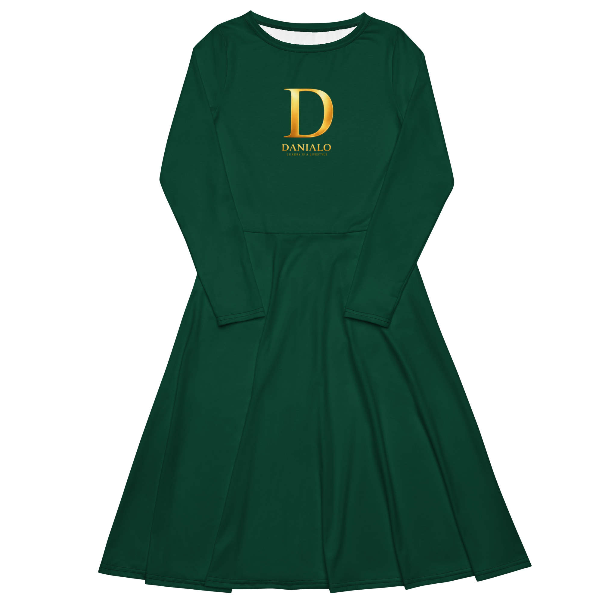 Danialo Luxurio Women's Long Sleeve Midi Dress - Image 2