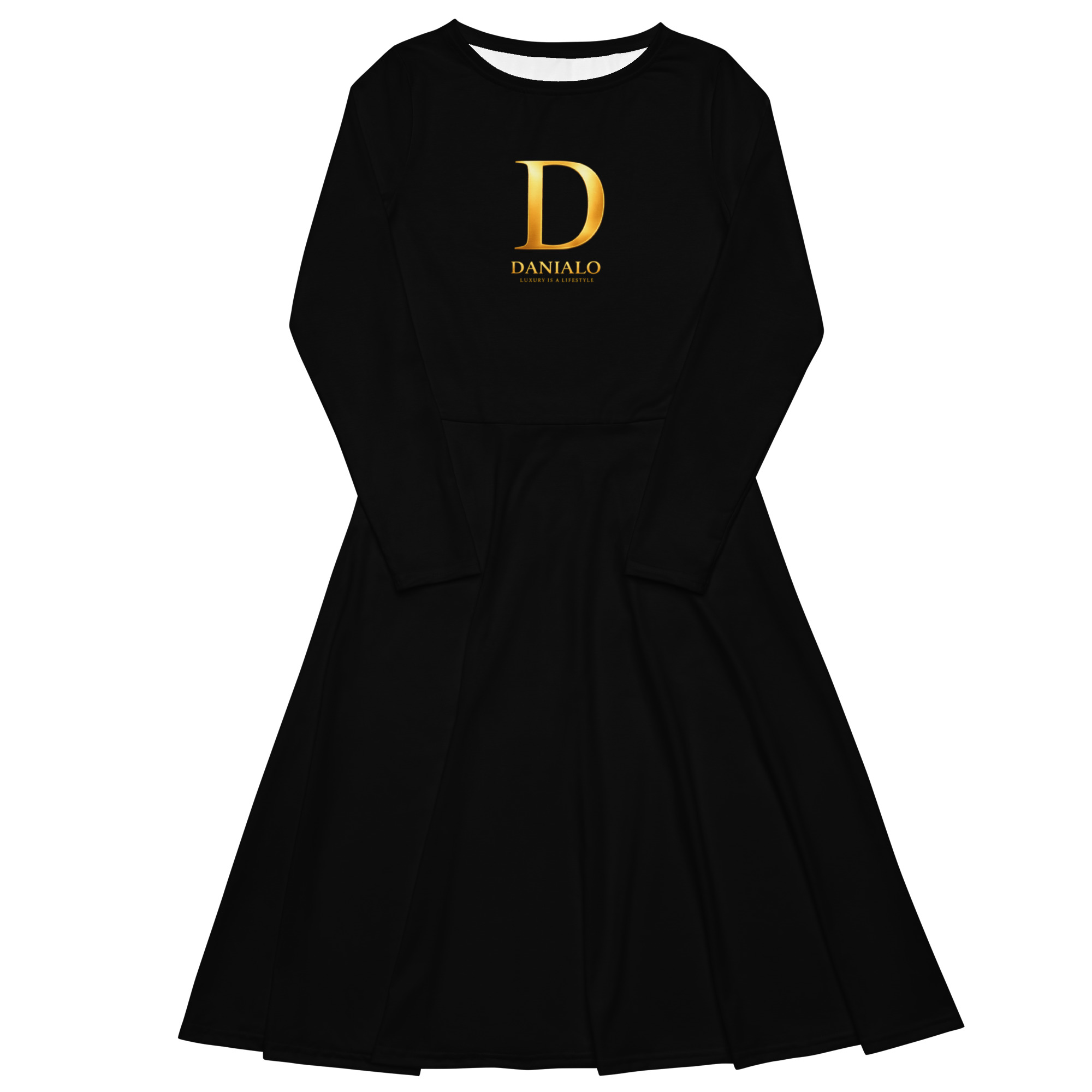 Danialo Luxurio Women's Long Sleeve Midi Dress - Image 2