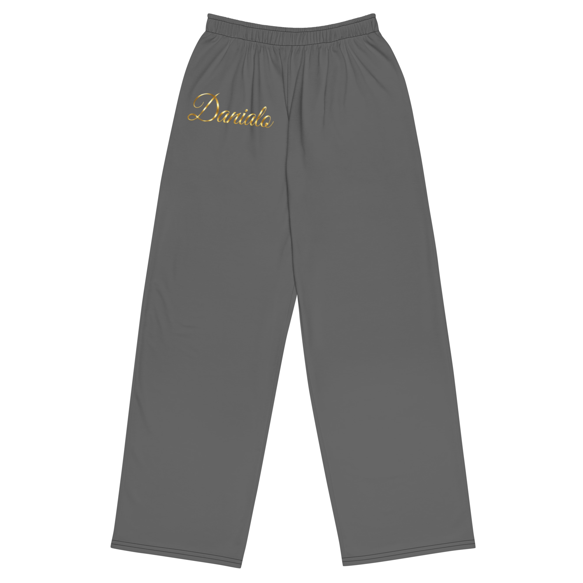 Danialo Luxurio Women's Grey Wide-Leg Pants - Image 3