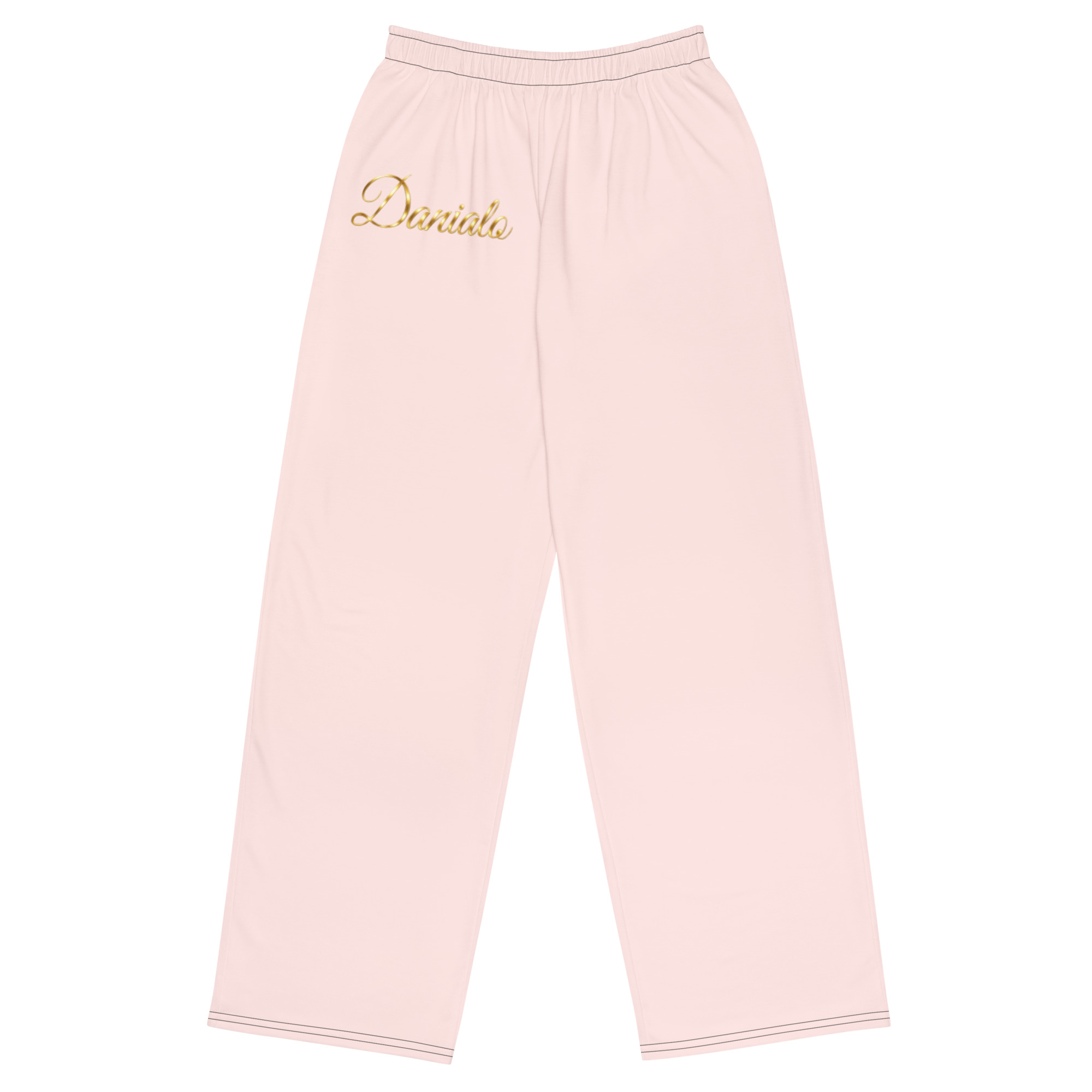 Danialo Luxurio Women's Pink Wide-Leg Pants - Image 3