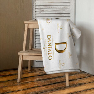 Danialo Luxurio Men's Beech Towel