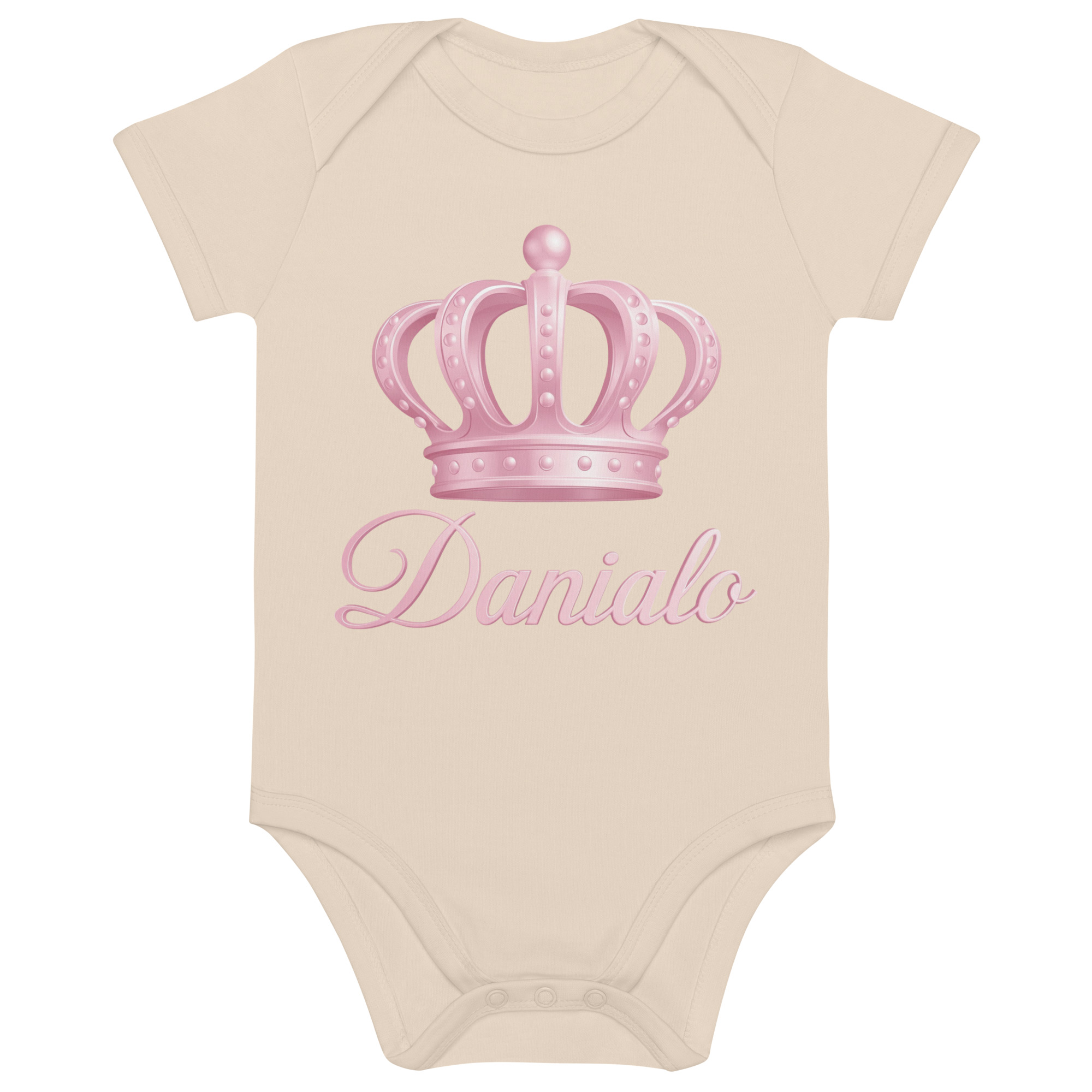 Danialo Luxurio Girls Organic Cotton Baby Bodysuit - Image 2