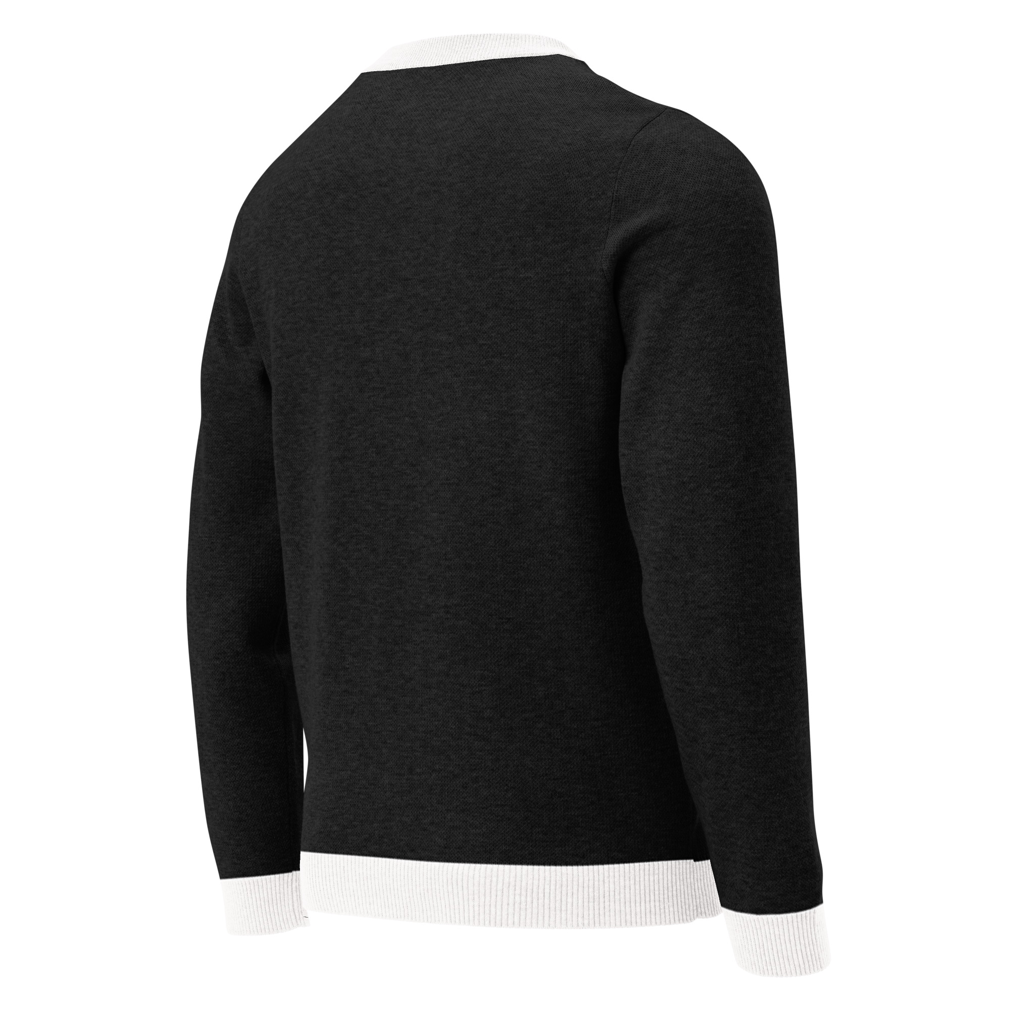 Danialo Luxurio Men's Knitted Crew Neck Sweater - Image 3