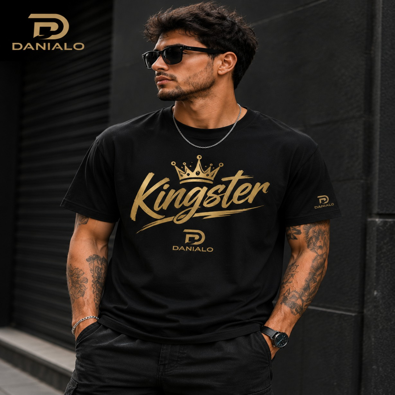Danialo Luxurio Men's Street Wear T-Shirt