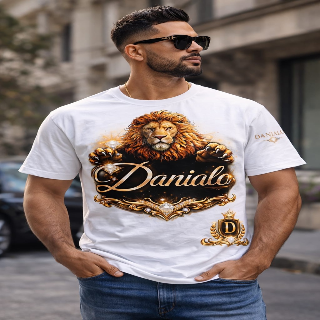Danialo Luxurio Men's Street Wear T-Shirt