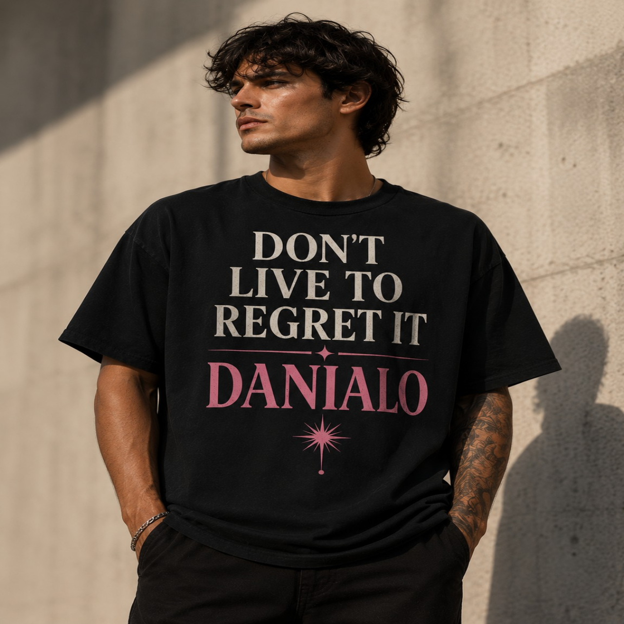 Danialo Luxurio Men's Street Wear T-Shirt