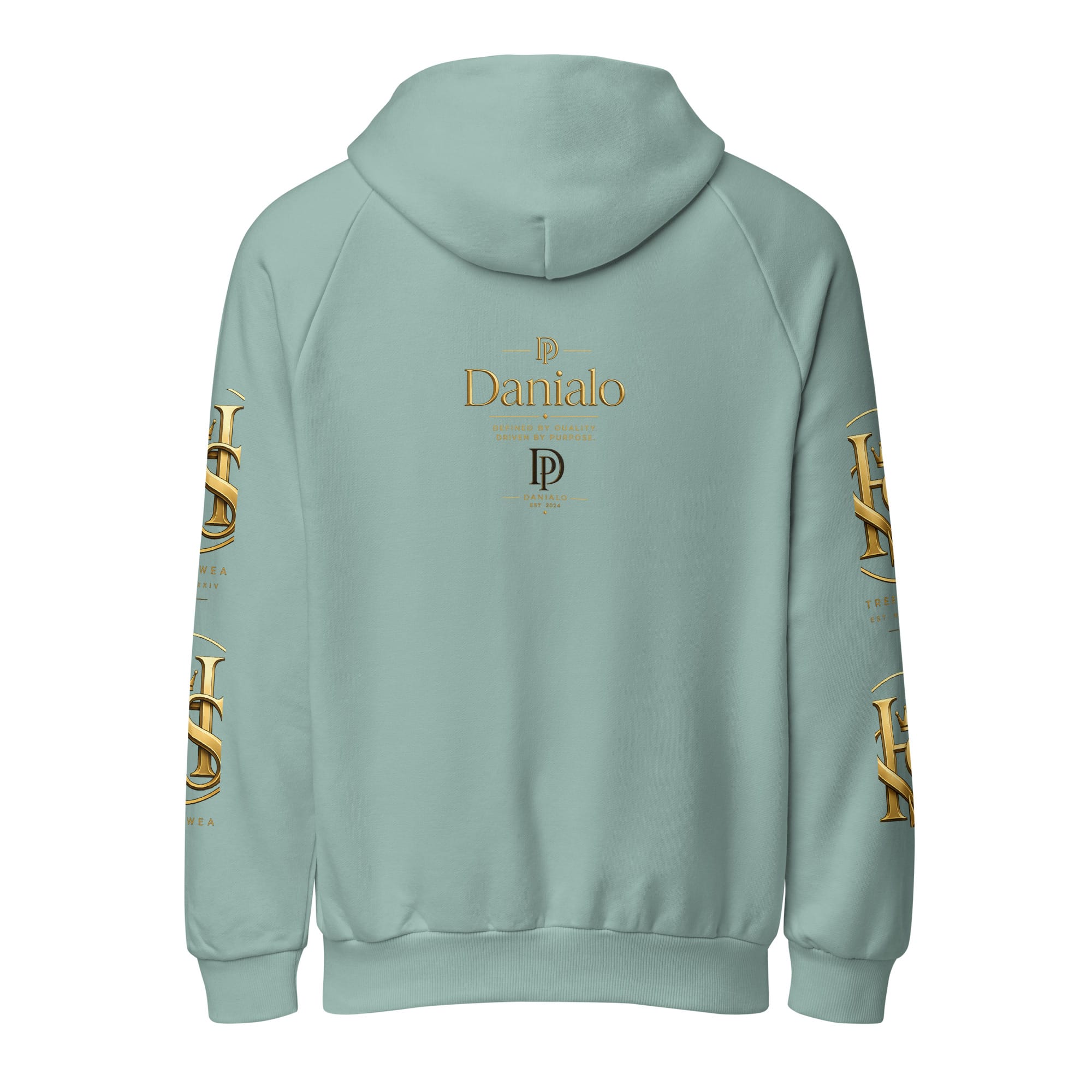 HS Danialo Luxurio Men's Super Heavy Weight Hoodie - Image 3