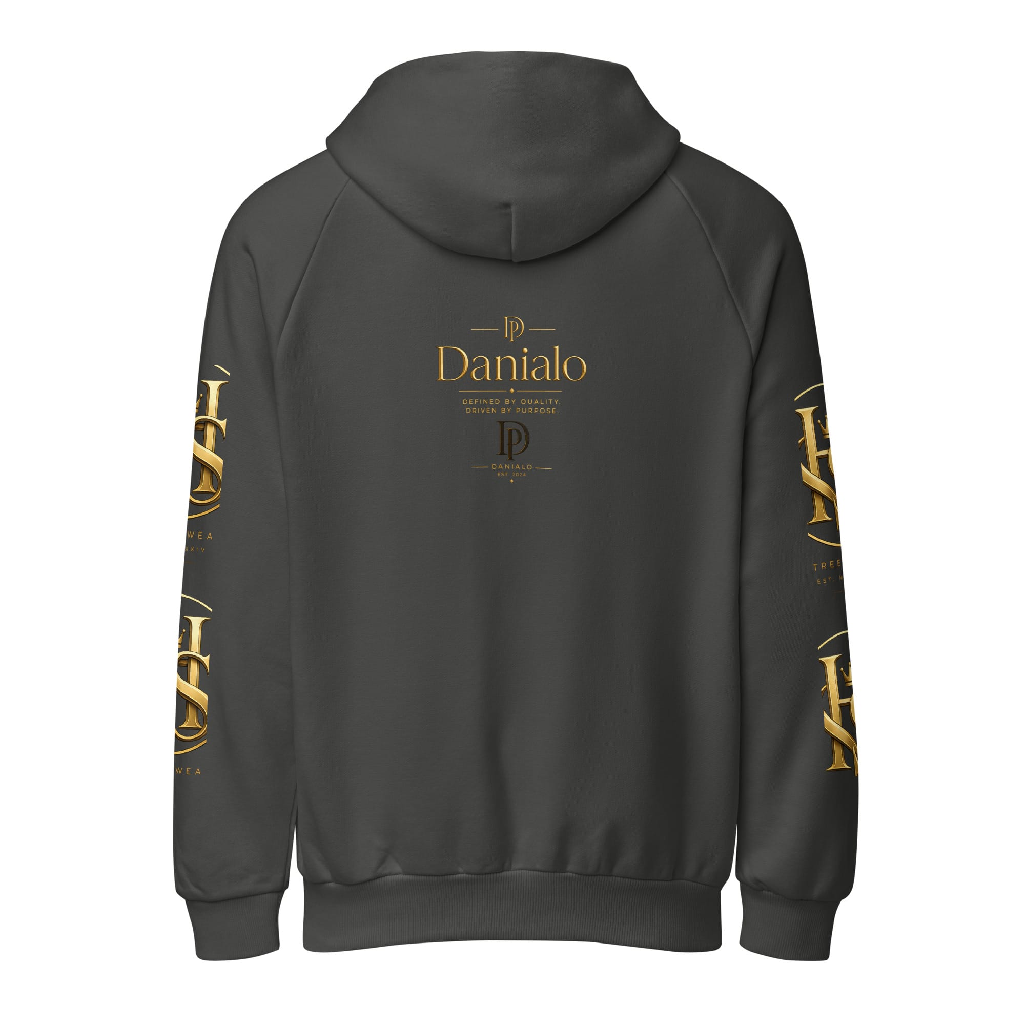 HS Danialo Luxurio Men's Super Heavy Weight Hoodie - Image 6