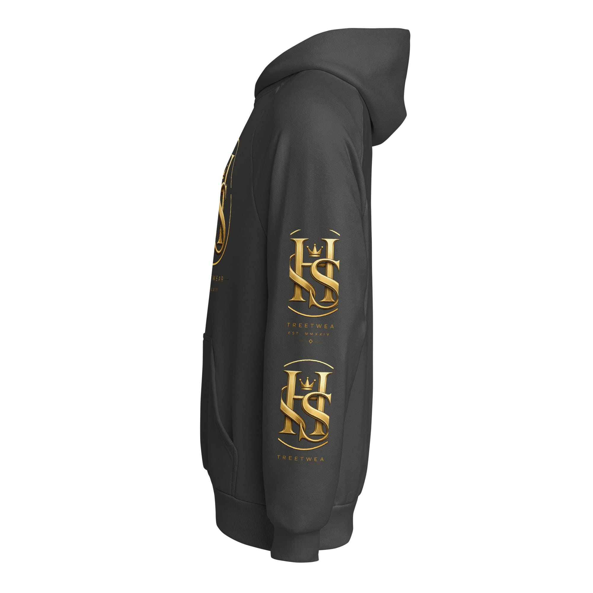 HS Danialo Luxurio Men's Super Heavy Weight Hoodie - Image 7