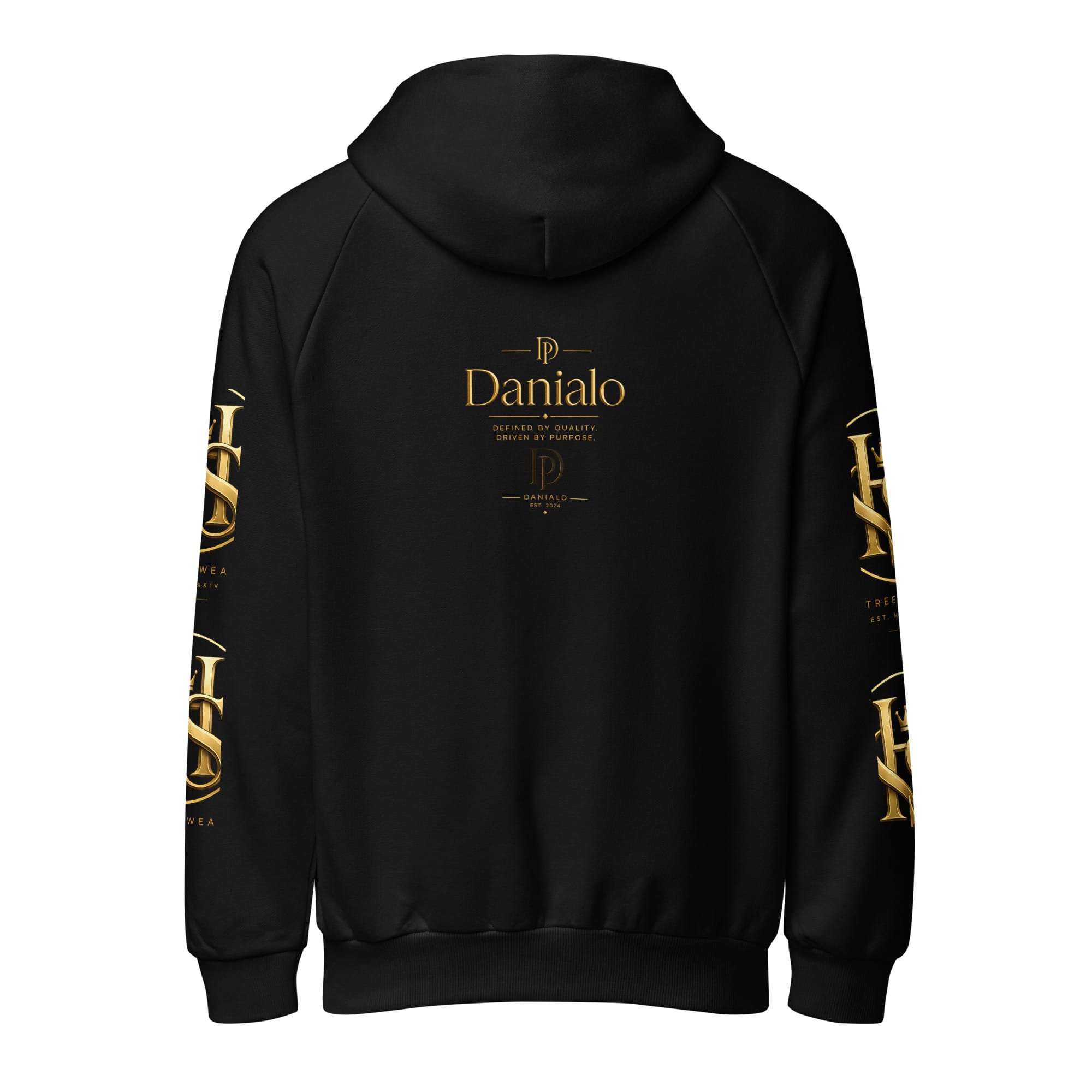 HS Danialo Luxurio Men's Super Heavy Weight Hoodie - Image 9
