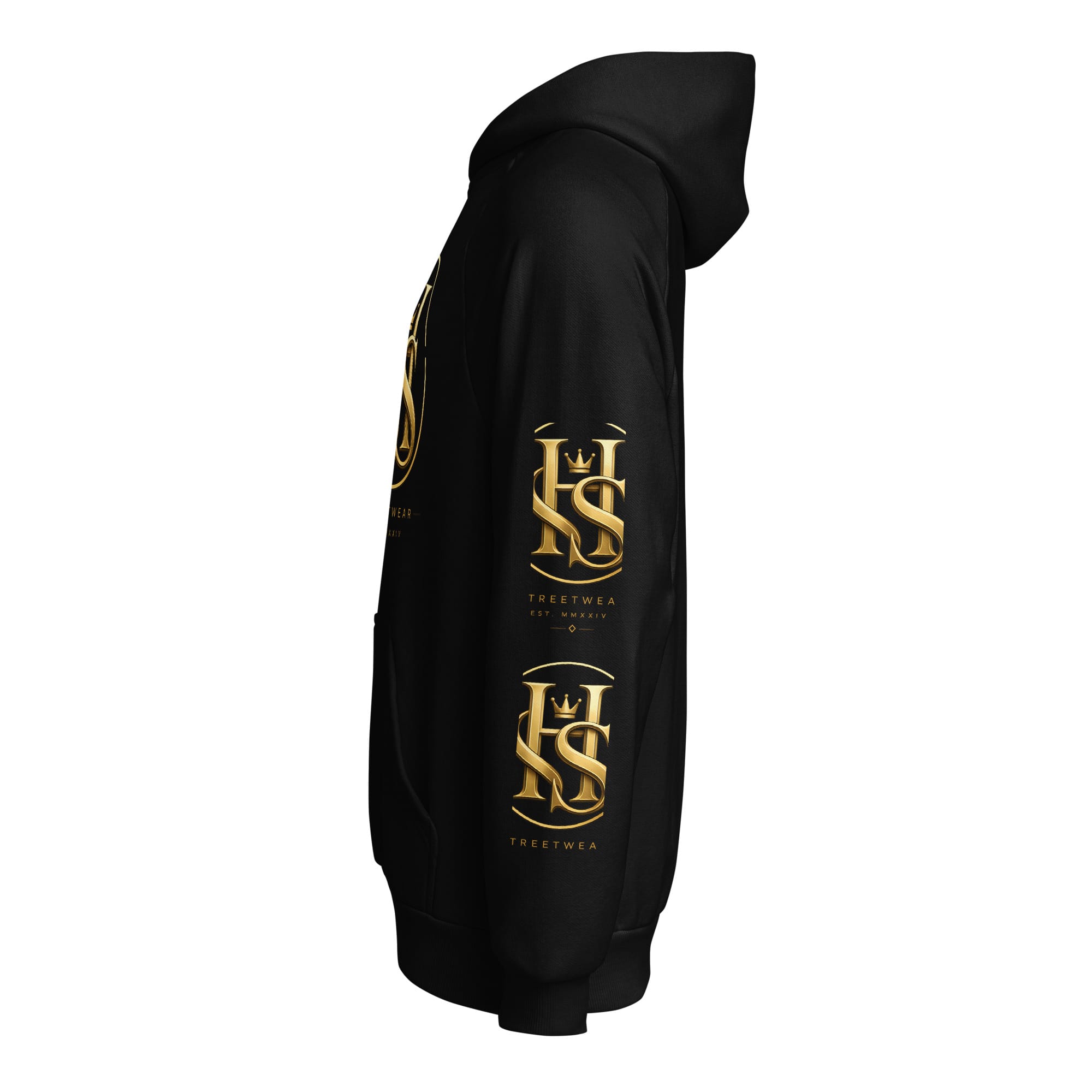 HS Danialo Luxurio Men's Super Heavy Weight Hoodie - Image 10