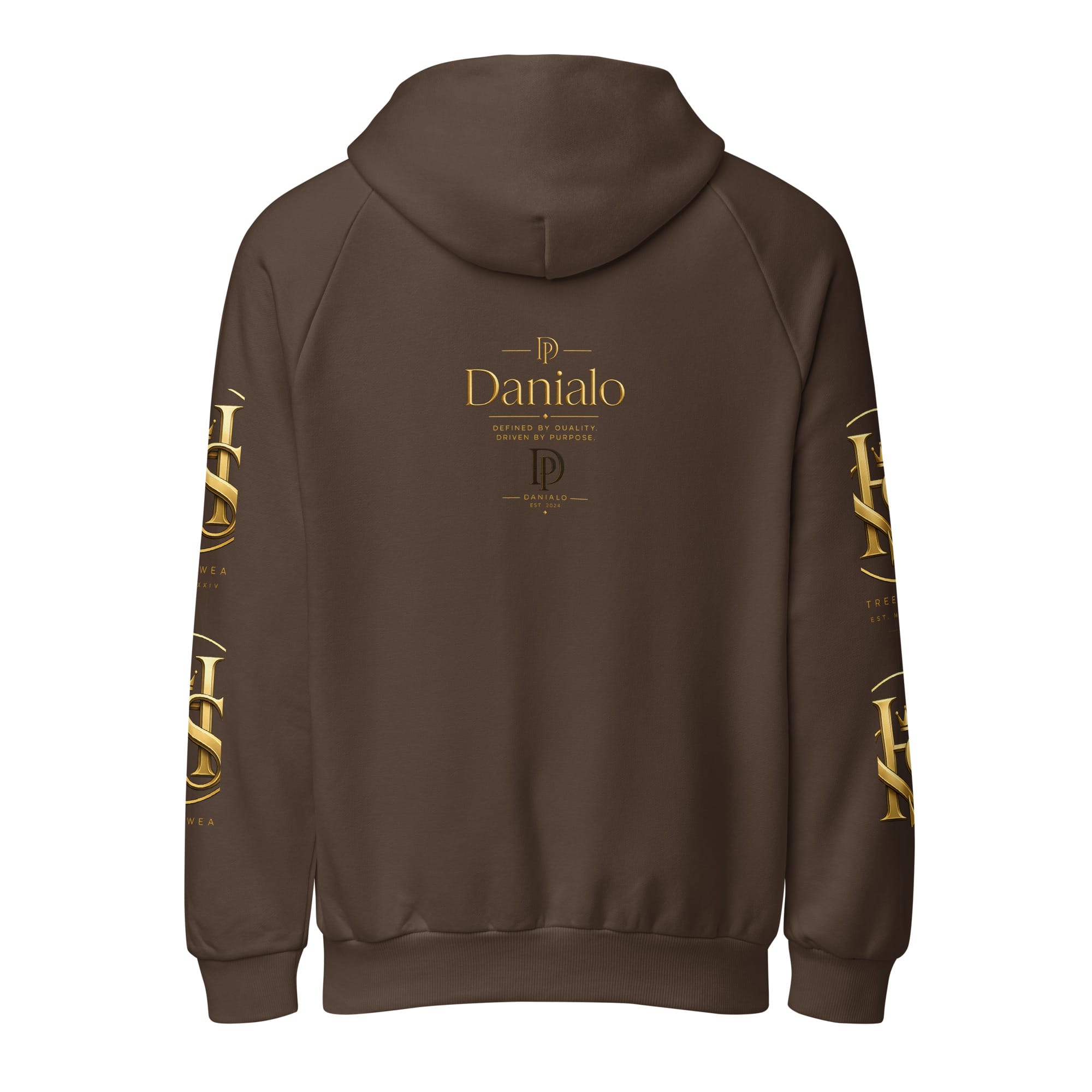 HS Danialo Luxurio Men's Super Heavy Weight Hoodie - Image 12