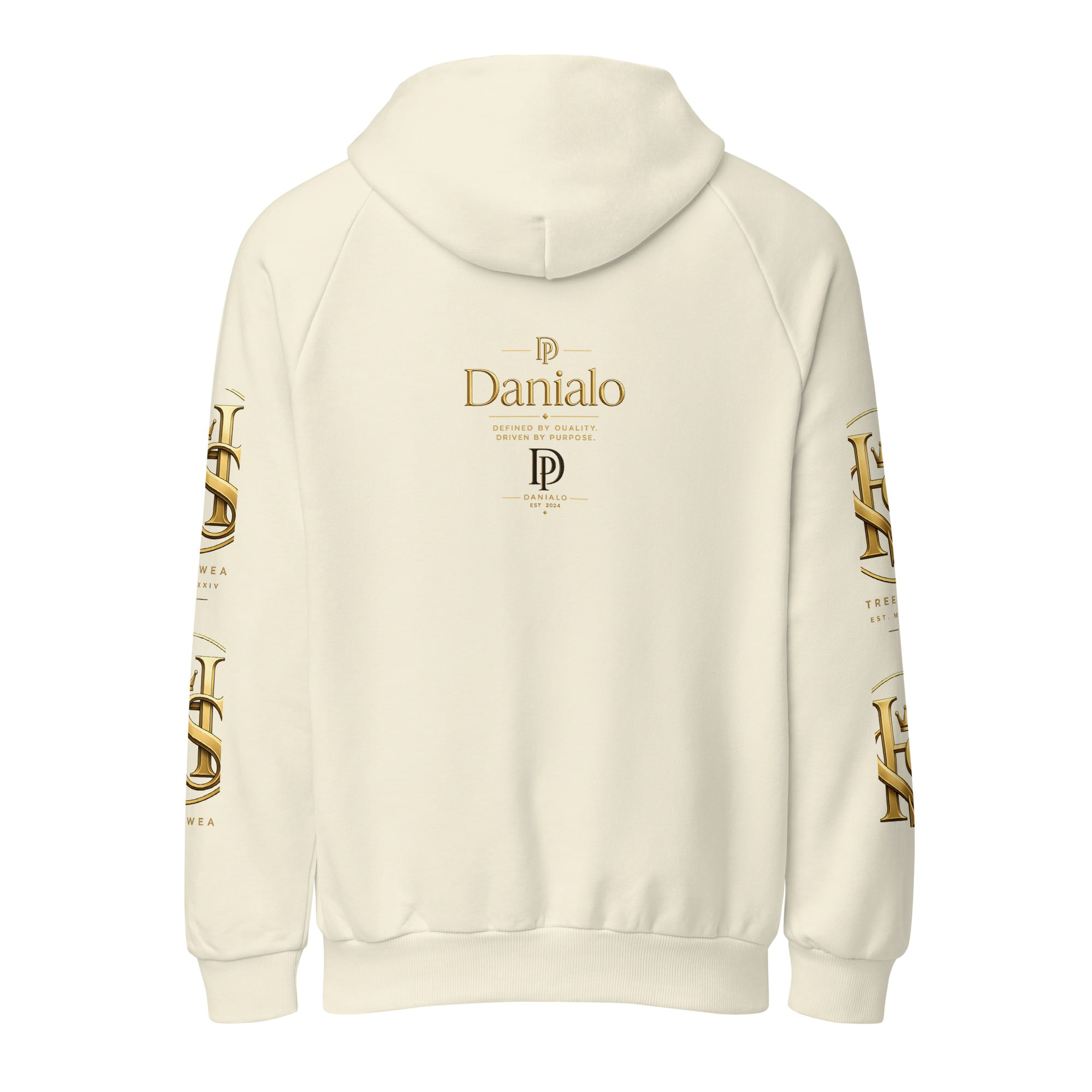 HS Danialo Luxurio Men's Super Heavy Weight Hoodie - Image 15