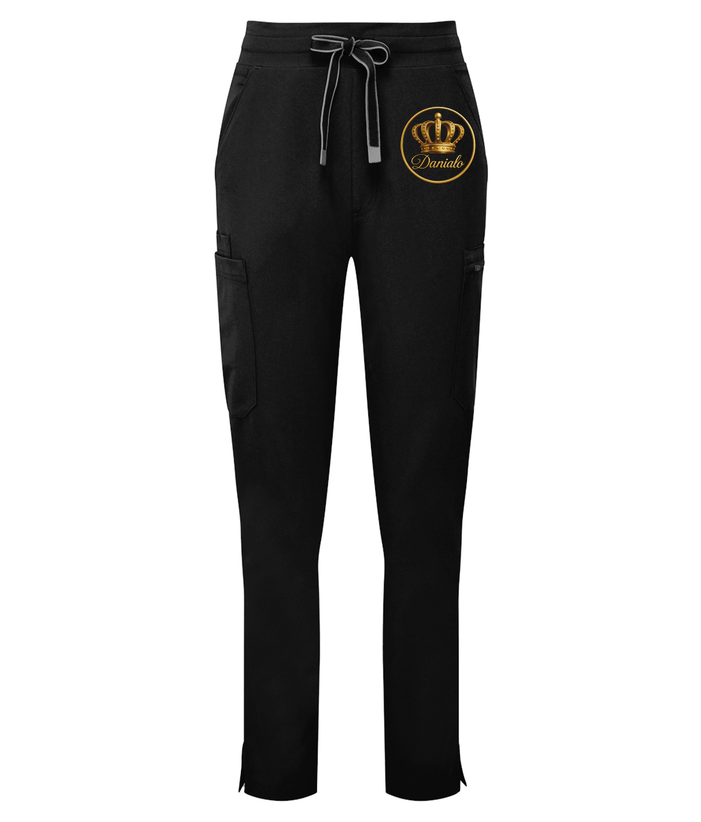 Danialo Luxurio Scrubs Women's Stretch Cargo Pants